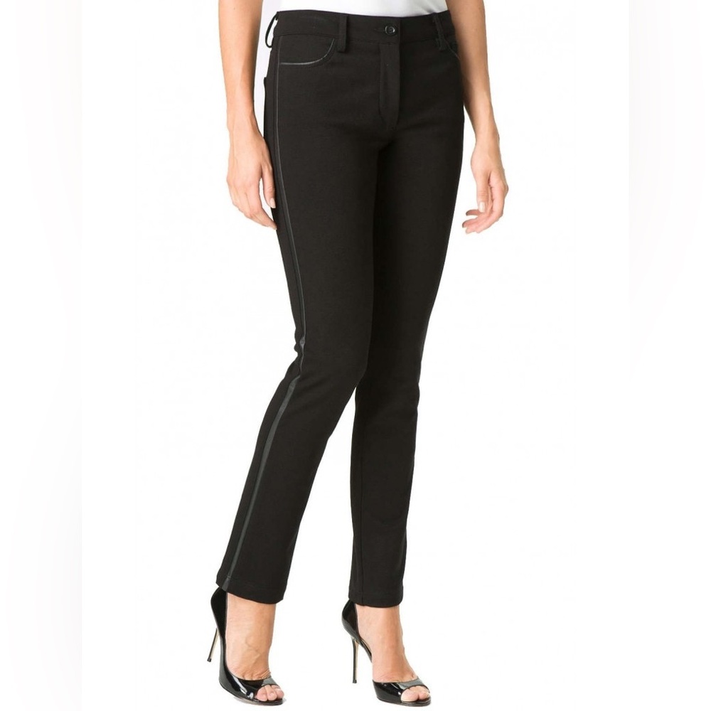 NYDJ Pamela Straight Leg Ponte Pants–Tall Fit with Lift Tuck Technology Size 10